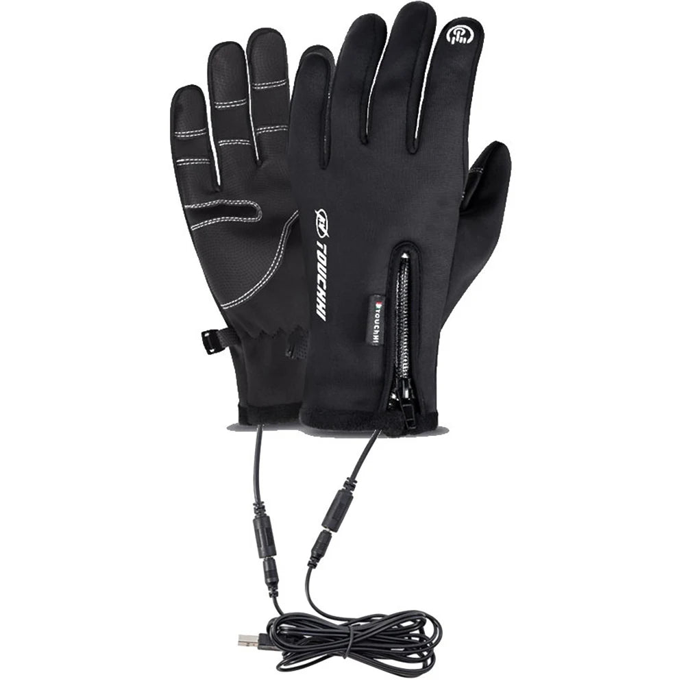 bicycle heated gloves Heated USB Thermal Cycling Gloves – heatedaparel